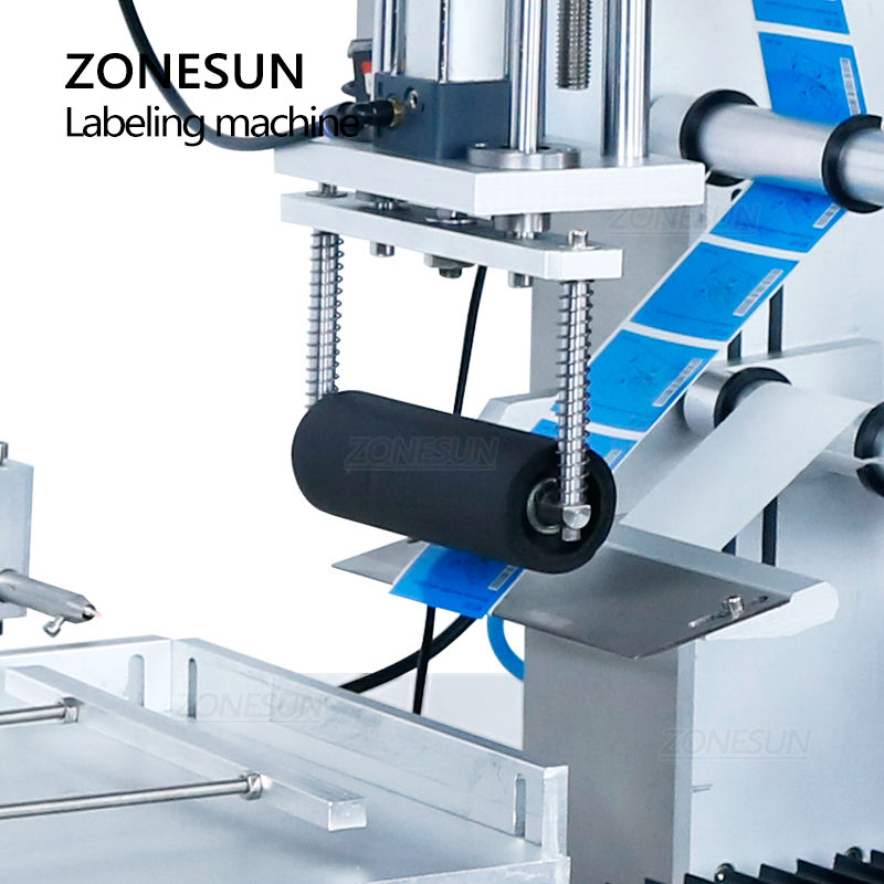 Label Maker Machine - ZONESUN ZS-TB180 Flat Surface Label Applicator