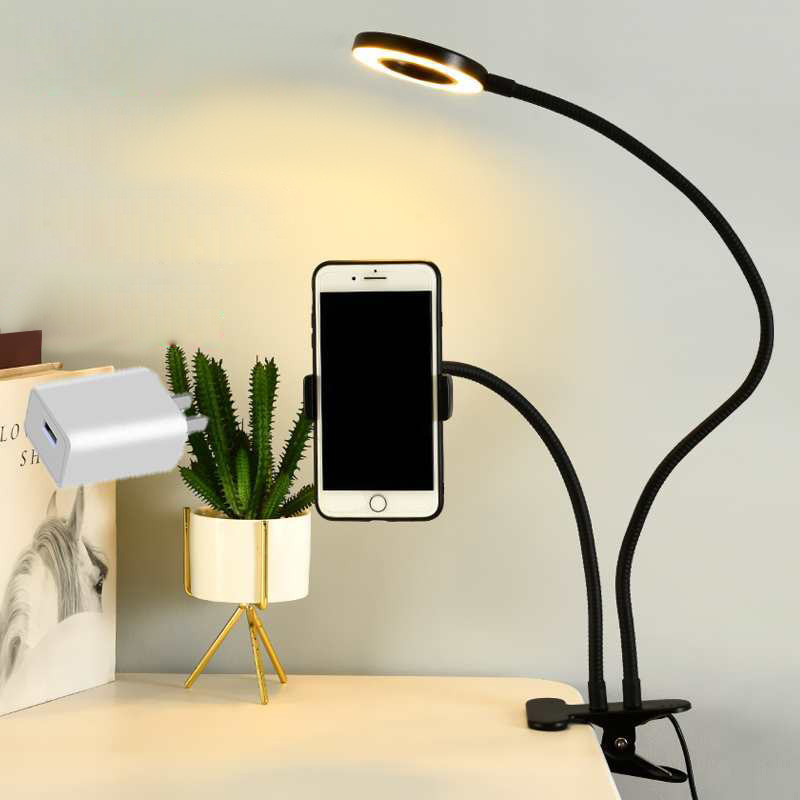 Home Office Lamp - Universal Flexible Mobile Phone Holder with