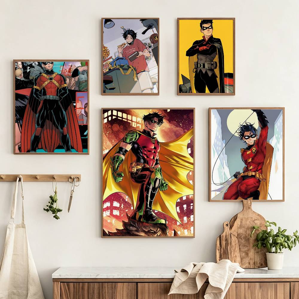 Home Office Tim - R-Robin Damian Wayne Tim drake Poster
