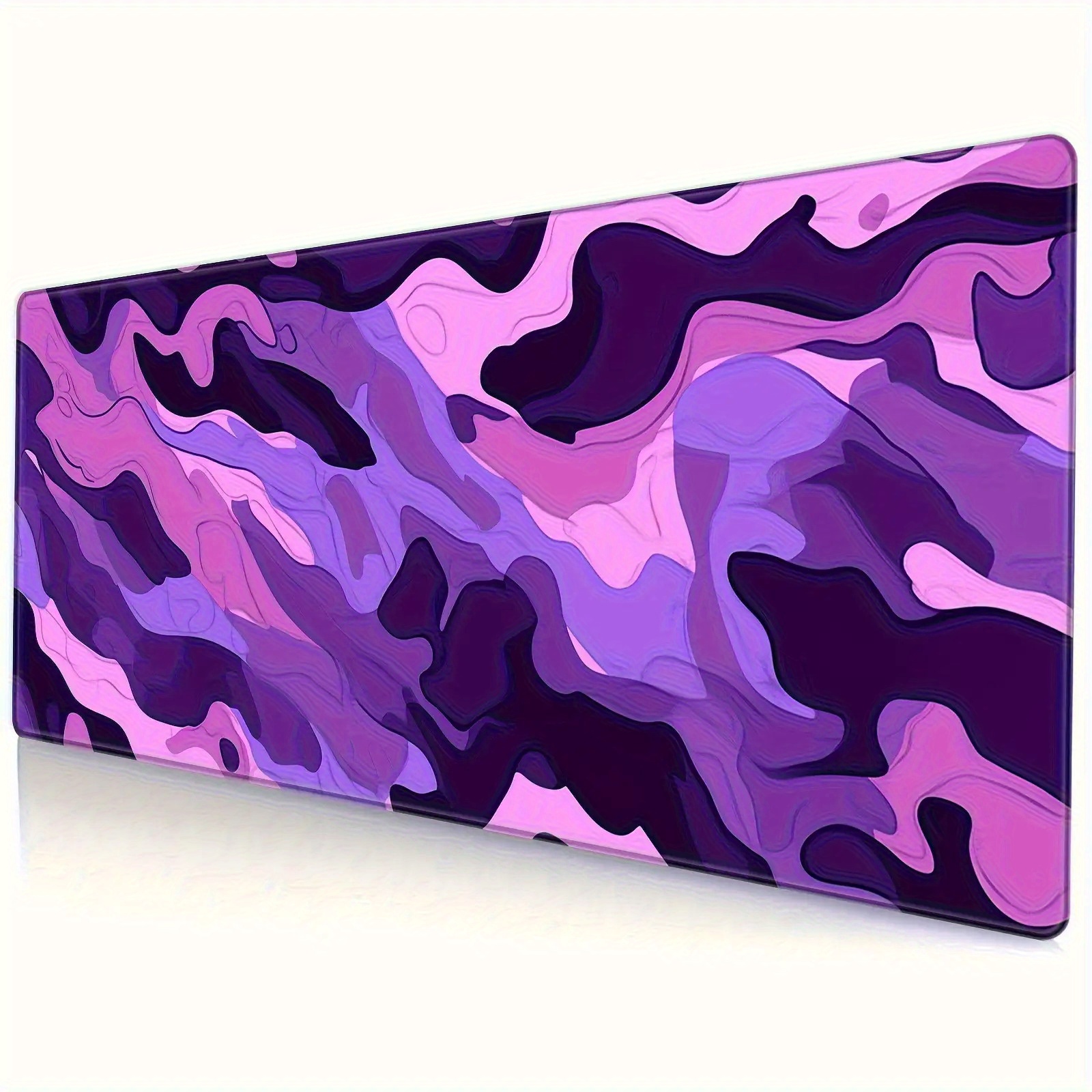 Mousepad Xl Extended - Purple Camo Extended Gaming Mouse Pad