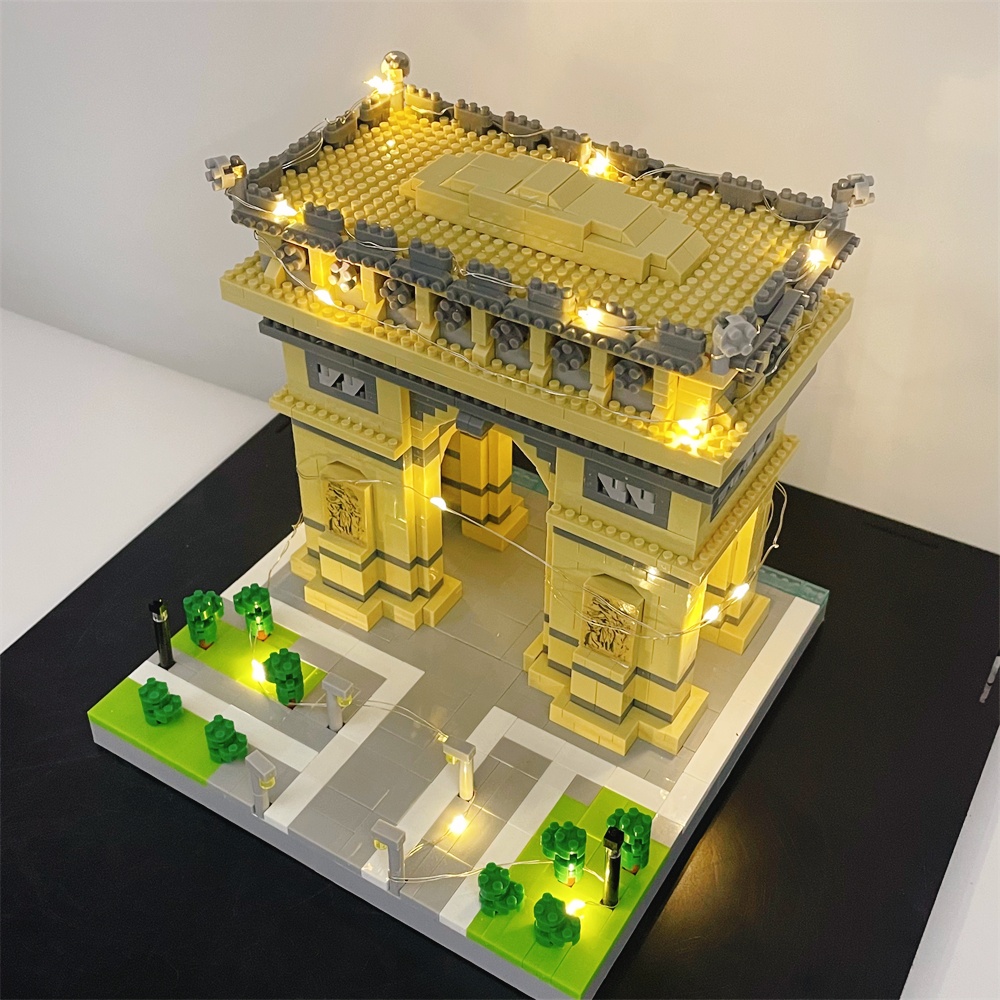 Knew Built LED Arc de Triomphe - Home Office Pay ulasan dan harga