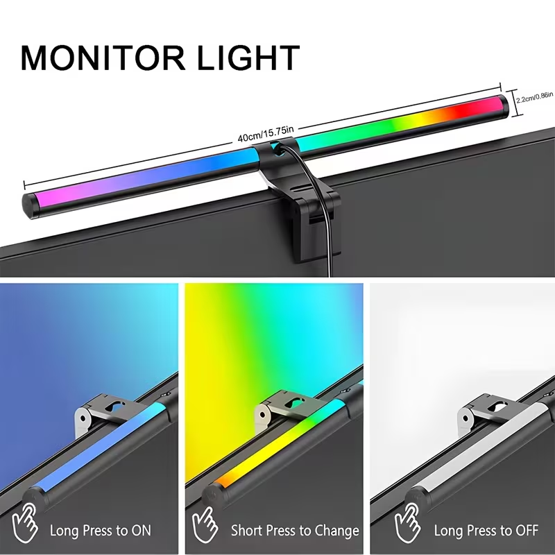 LED Monitor Light Bar With Rem - Home Office Lamp ulasan dan harga