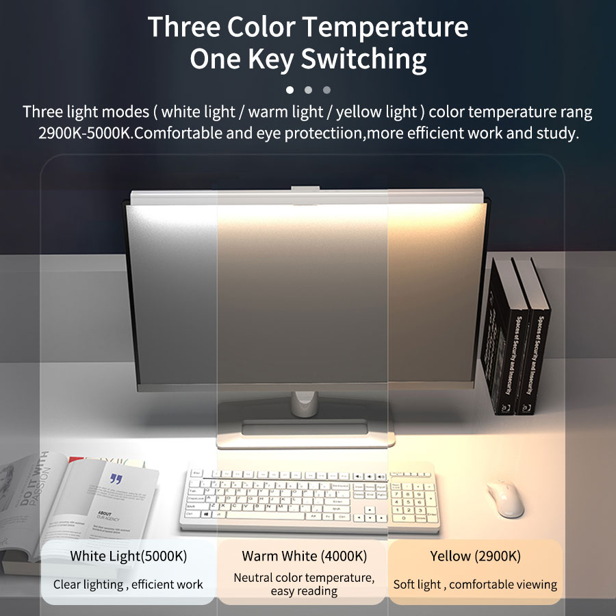 50cm Computer Monitor Light Ba - Home Office Lamp ulasan dan harga