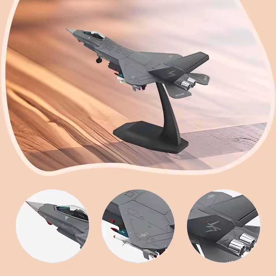 1:100 Scale J-35 Aircraft Mode - Home Office Pay ulasan dan harga