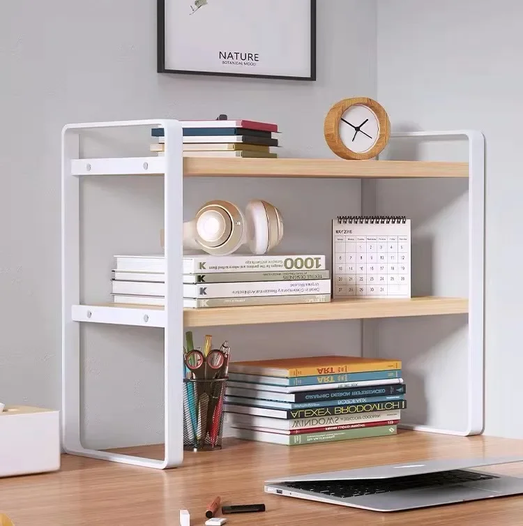 Shelf Desktop Organizer Storag - Home Office Freelancer ulasan dan harga