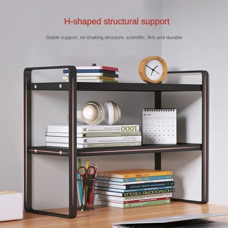 Shelf Desktop Organizer Storag - Home Office Freelancer ulasan dan harga