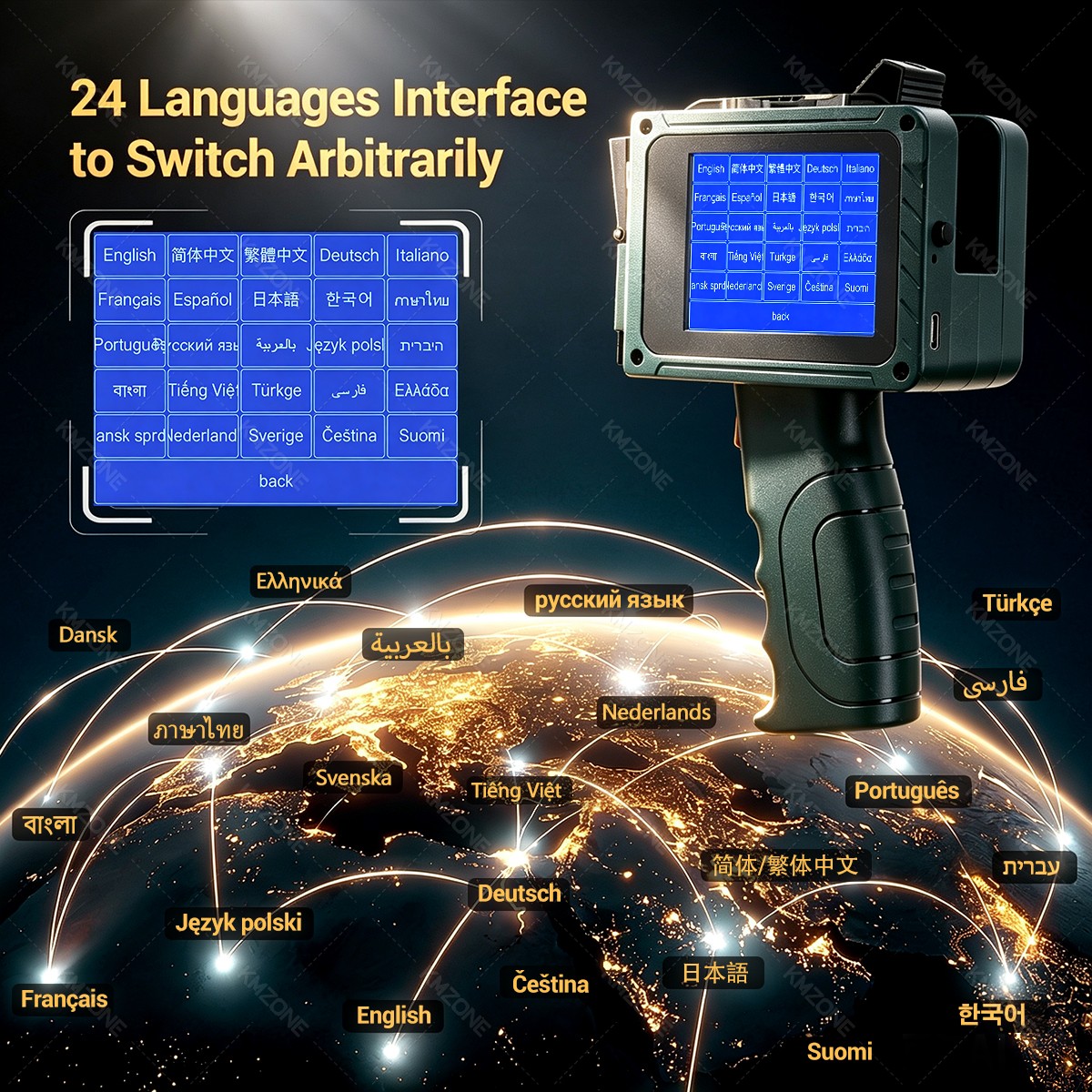 12.7mm Handheld Inkjet Label P - Label Maker Machine ulasan dan harga
