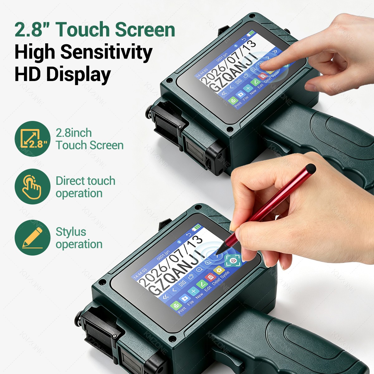 12.7mm Handheld Inkjet Label P - Label Maker Machine ulasan dan harga