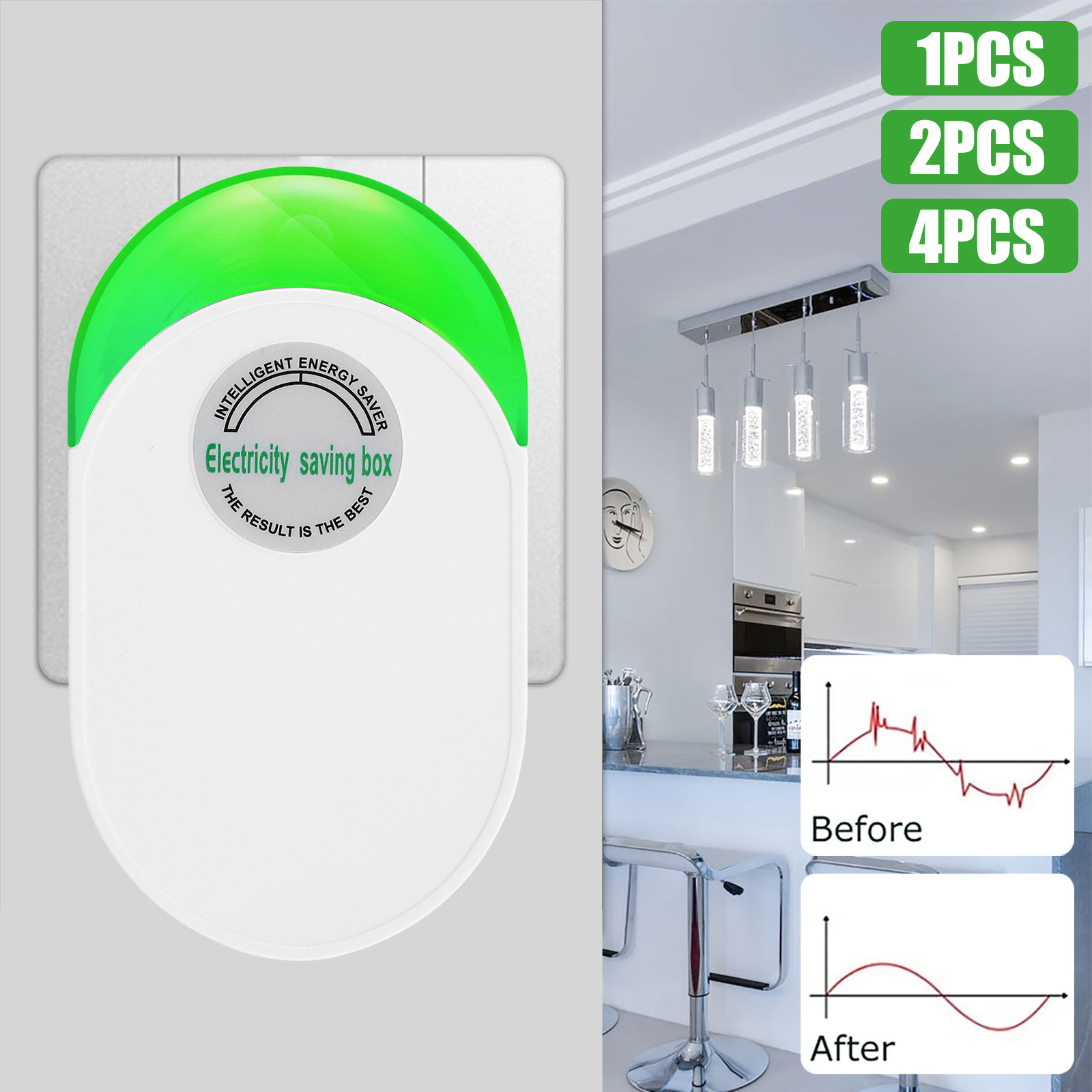 1/2/4Pcs Update Electricity Sa - Home Office Updates ulasan dan harga