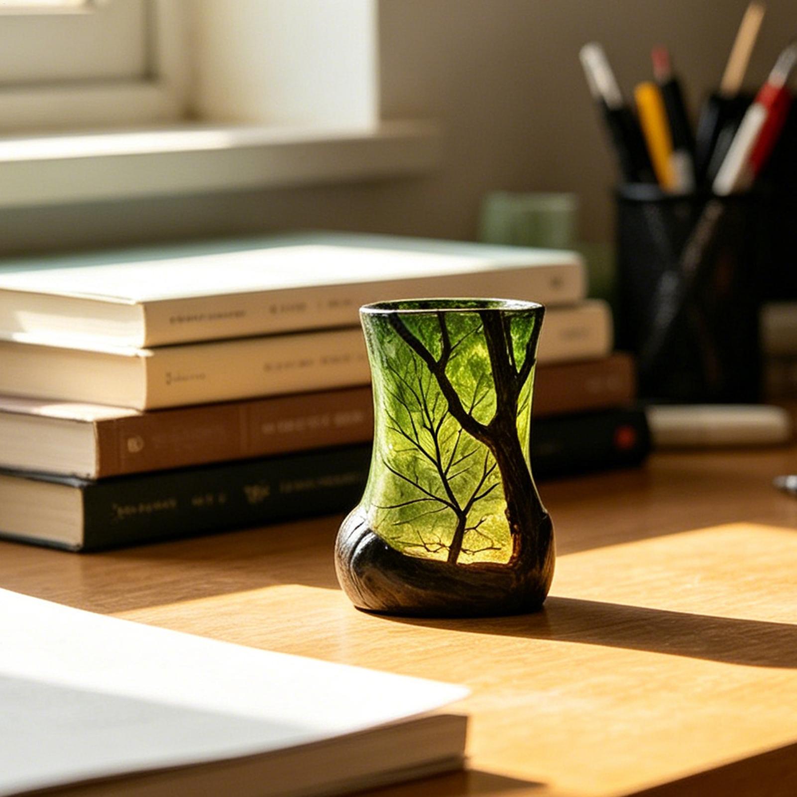 Bedside Table Lamp Forest Nigh - Home Office Lamp ulasan dan harga