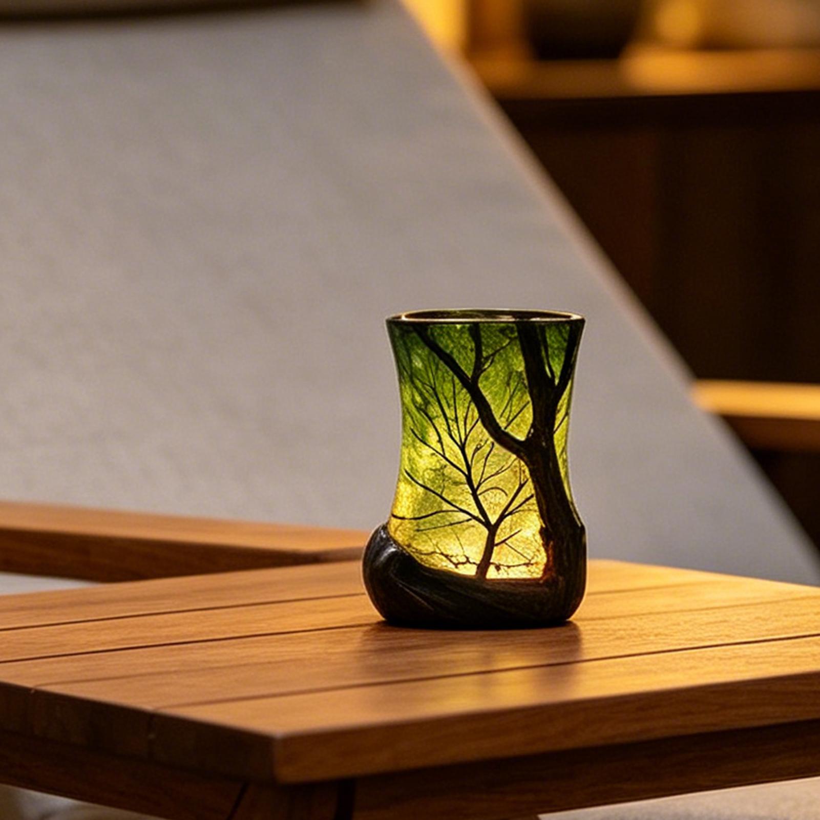 Bedside Table Lamp Forest Nigh - Home Office Lamp ulasan dan harga