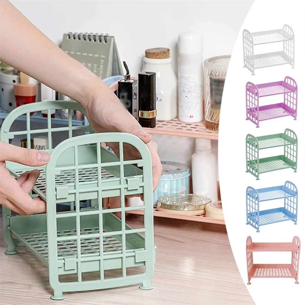 Desktop Storage Rack Organizer - Home Office Freelancer ulasan dan harga
