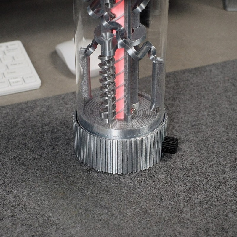 Stress Relief Rotating Steel B - Home Office Lamp ulasan dan harga