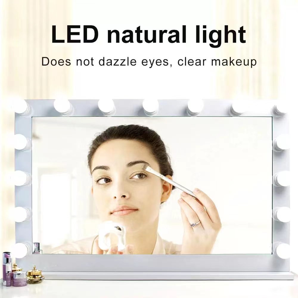 LED Light Paste Mirror Makeup  - Home Office Lamp ulasan dan harga