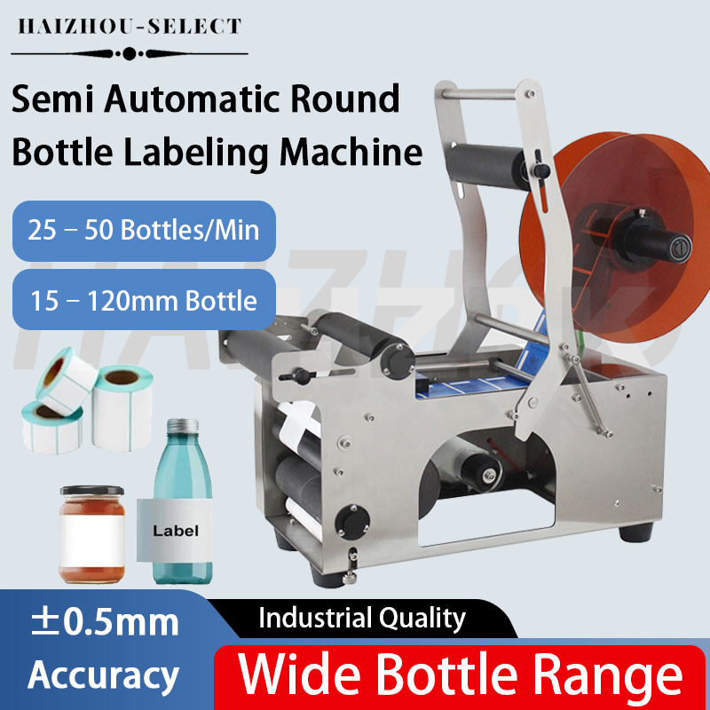 HAIZHOU MT-50 Semi-automatic R - Label Maker Machine ulasan dan harga