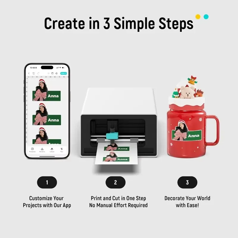 PixCut S1 All in One Sticker M - Label Maker Machine ulasan dan harga
