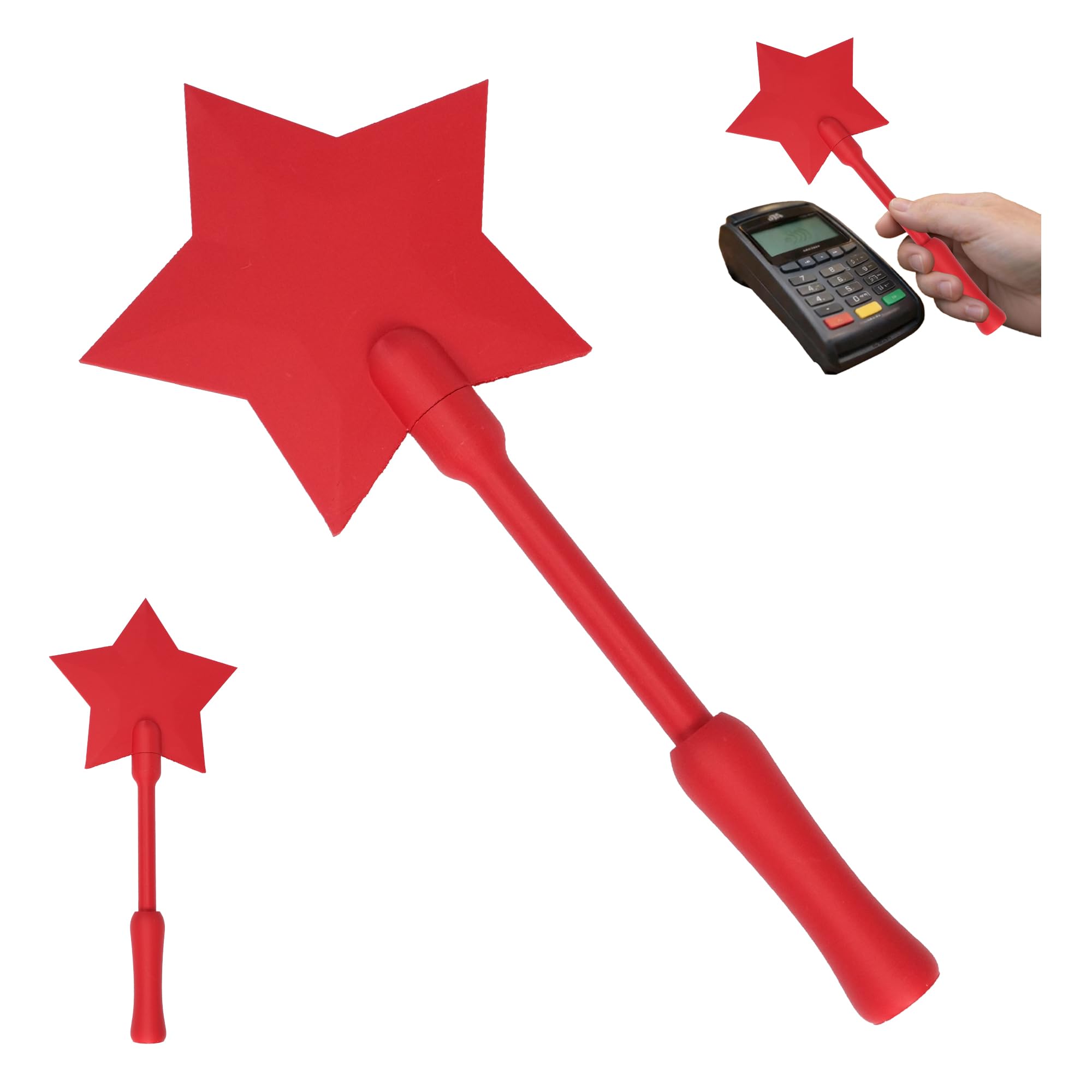 38cm 3D Printed Magic Wand Car - Home Office Pay ulasan dan harga