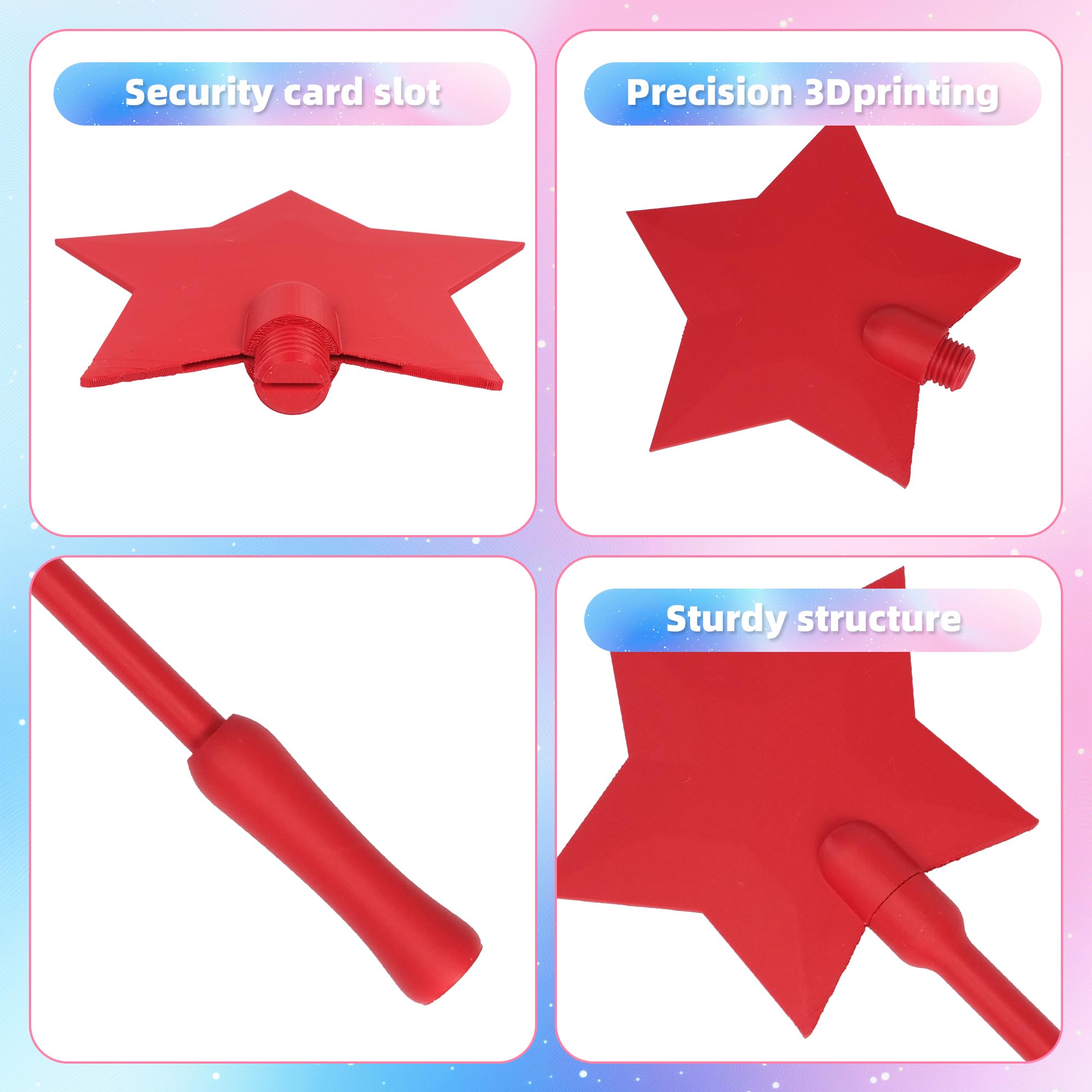 38cm 3D Printed Magic Wand Car - Home Office Pay ulasan dan harga
