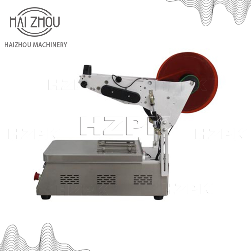 HAIZHOU Semi Automatic Flat La - Label Maker Machine ulasan dan harga
