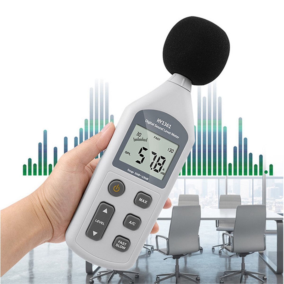 update. Digital Decibel Meter  - Home Office Updates ulasan dan harga