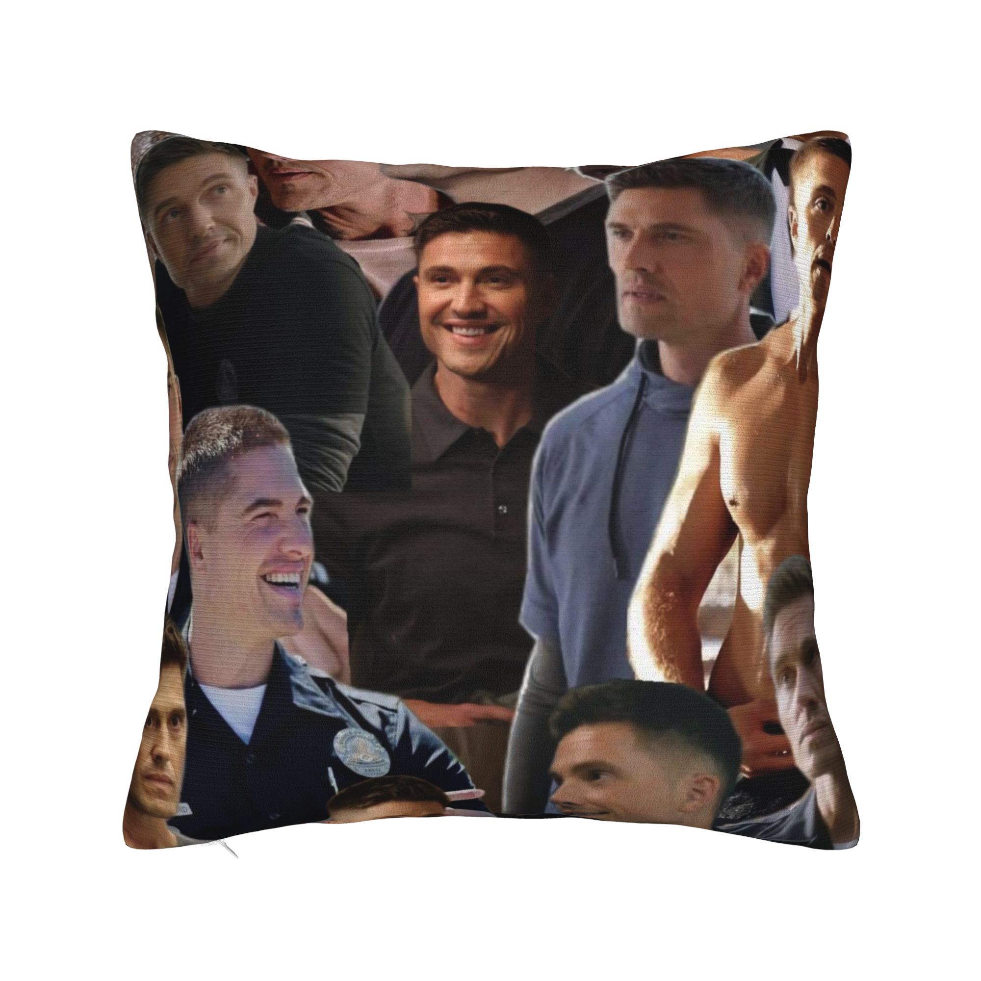 Tim Bradford Collage Pillow Ca - Home Office Tim ulasan dan harga