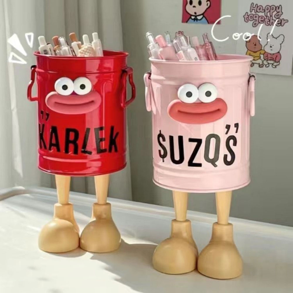 1 Pc cartoon pen holder, simpl - Home Office Freelancer ulasan dan harga