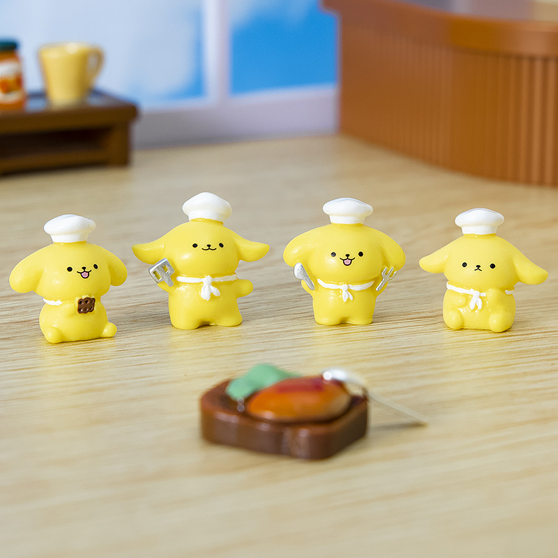 6pcs/set Cute Miniatures Resin - Home Office Freelancer ulasan dan harga