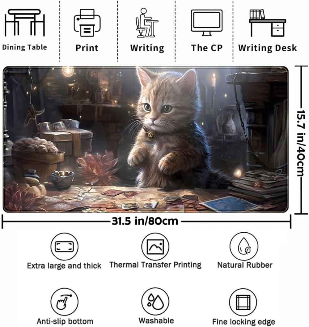 Lotus Cat Extended Large Gamin - Mousepad Xl Extended ulasan dan harga