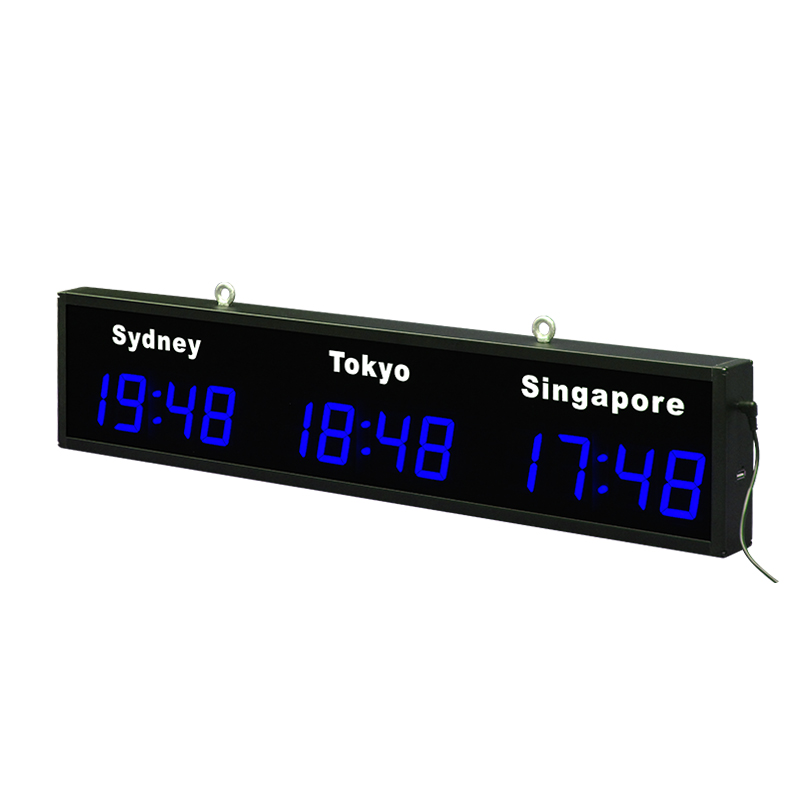 CP034 Digital World Wall Clock - Home Office Updates ulasan dan harga