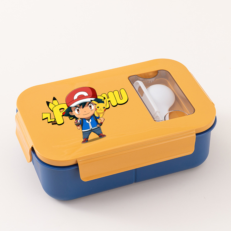 Pokemoned Lunch Box with Spoon - Home Office Box ulasan dan harga