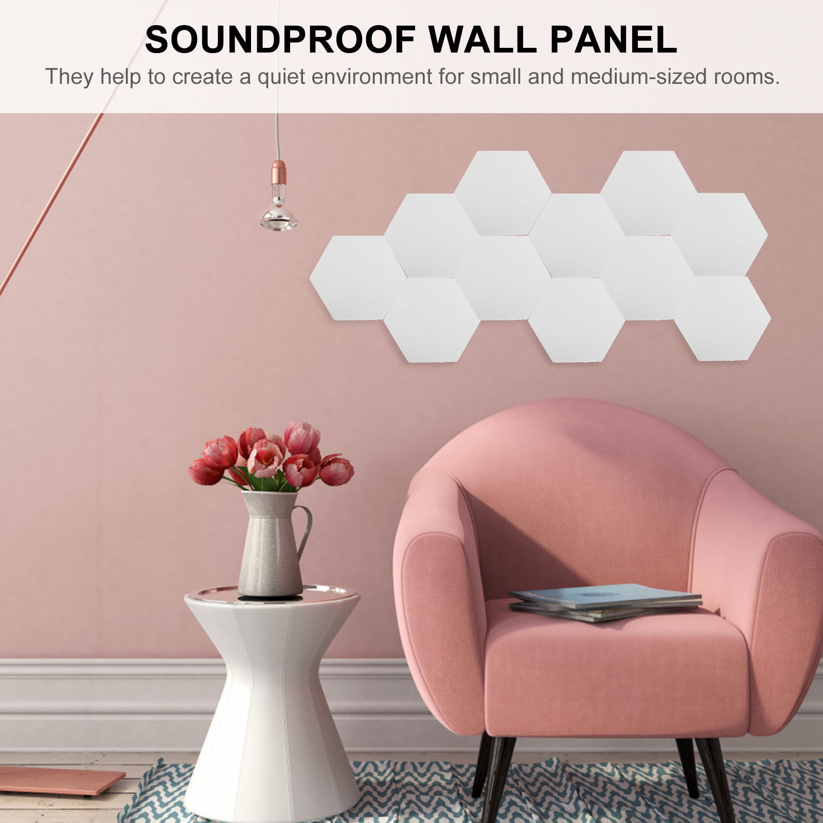12Pcs Soundproofing Mats Acous - Home Office Studio ulasan dan harga