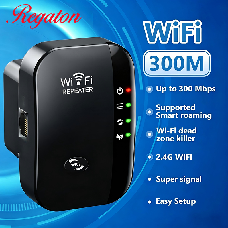 Wireless 300M 2.4GHz WiFi Rang - Home Office Studio ulasan dan harga