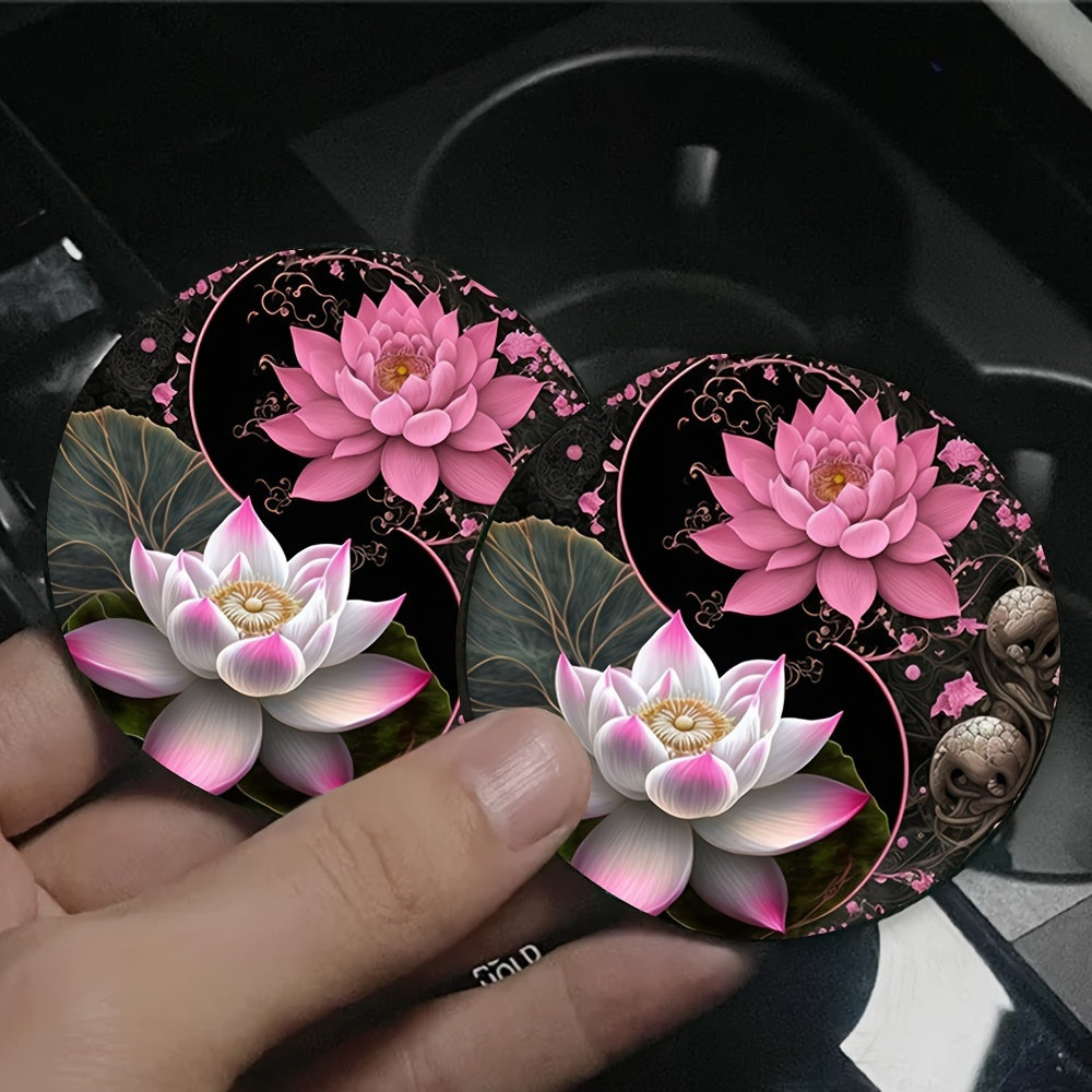 2pcs For Lotus Coasters, Suita - Home Office Box ulasan dan harga