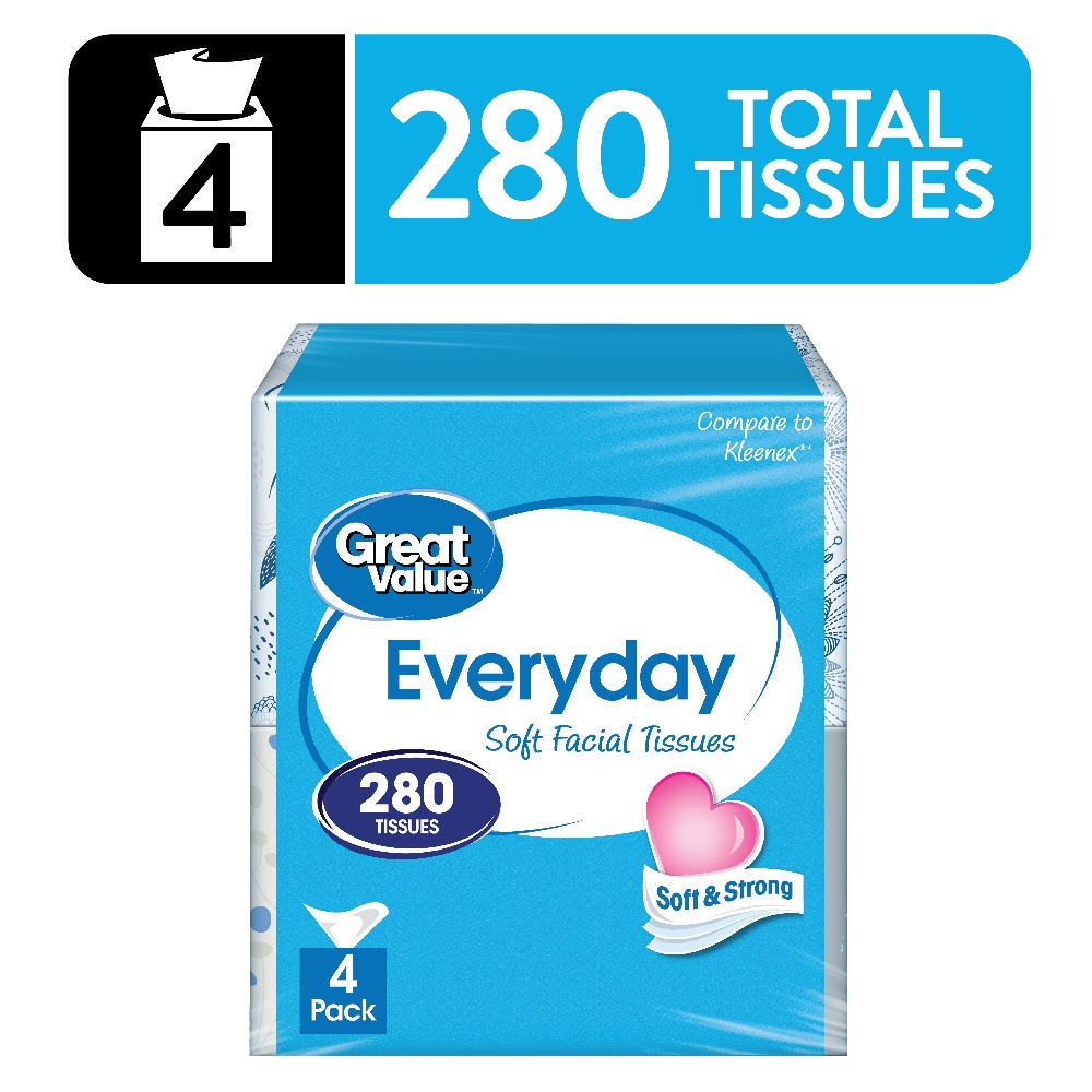 Soft Facial Tissues 2 Ply 4 Pa - Home Office Box ulasan dan harga