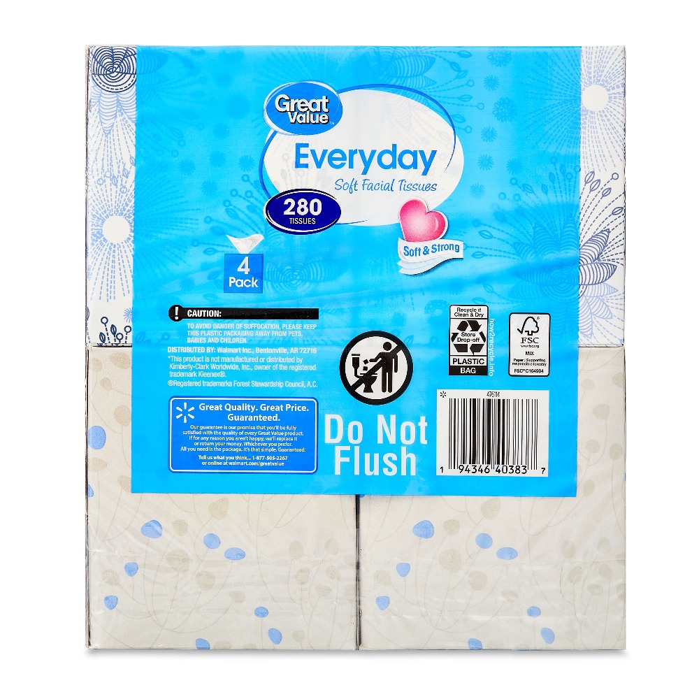 Soft Facial Tissues 2 Ply 4 Pa - Home Office Box ulasan dan harga
