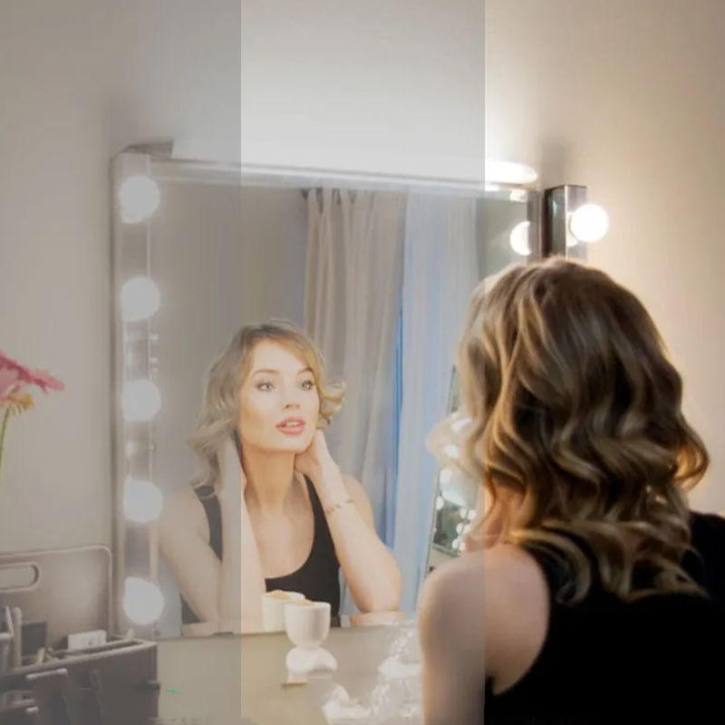 LED Mirror Makeup Mirror w/Lig - Home Office Lamp ulasan dan harga