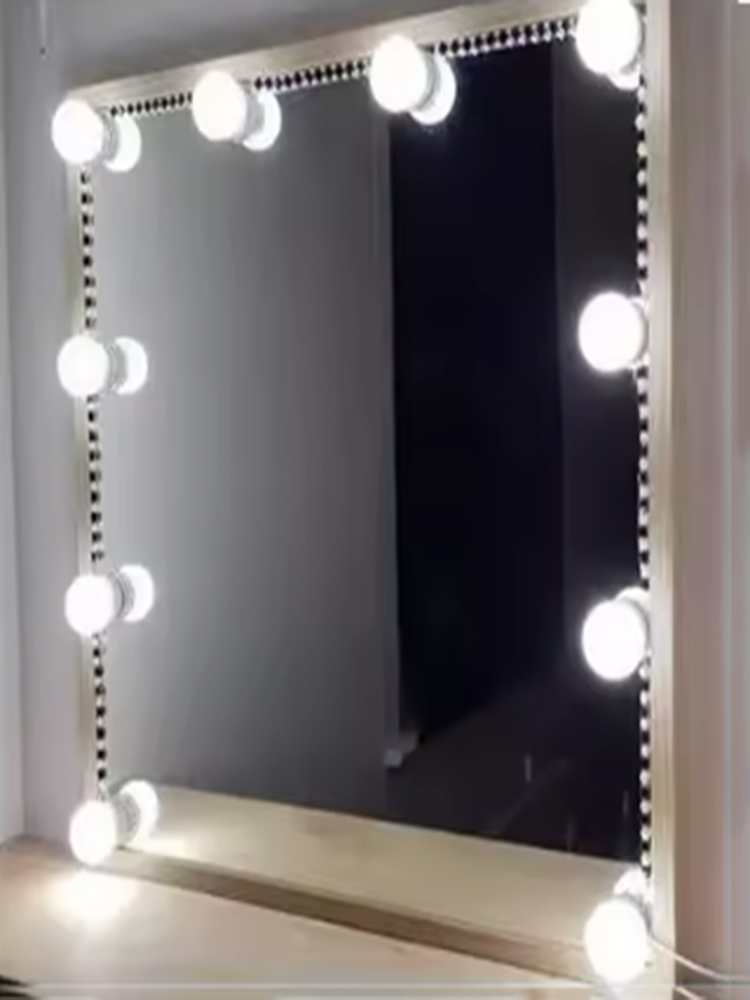 LED Mirror Makeup Mirror w/Lig - Home Office Lamp ulasan dan harga